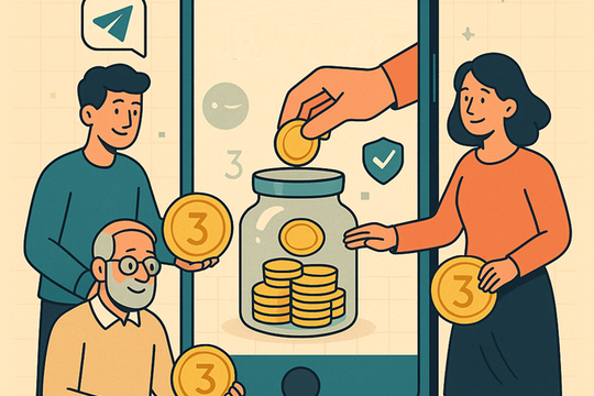 ایلاستریشن اندوخچه: صندوق دیجیتال خانوادگی در بستر تلگرام