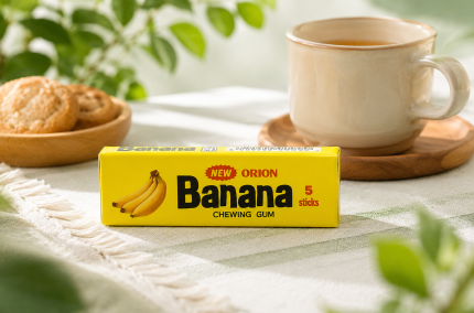 آدامس موزی Banana در فضای مصرف